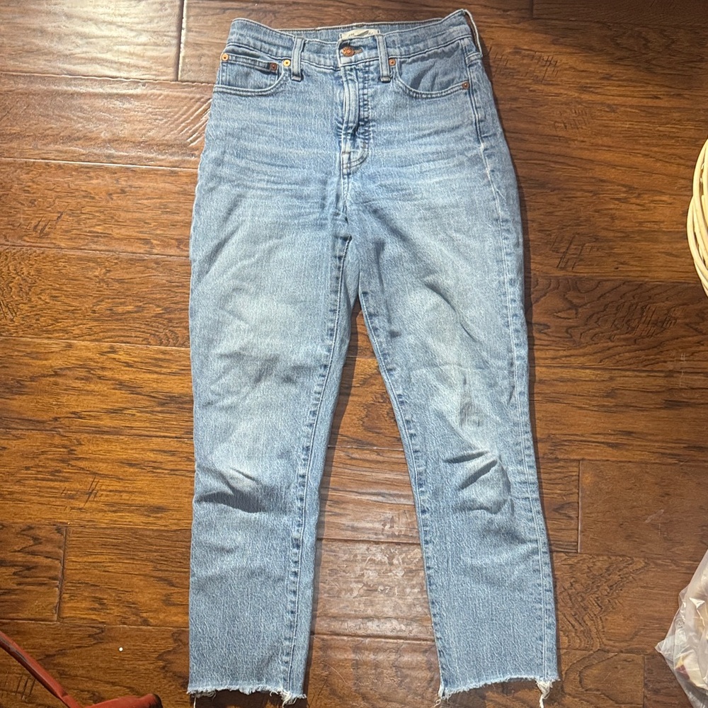 Madewell Light Blue Ankle Jeans